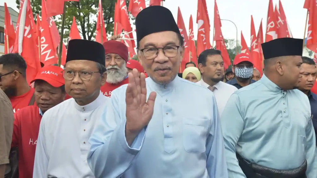 Pakatan Harapan leader and new PM Anwar Ibrahim
