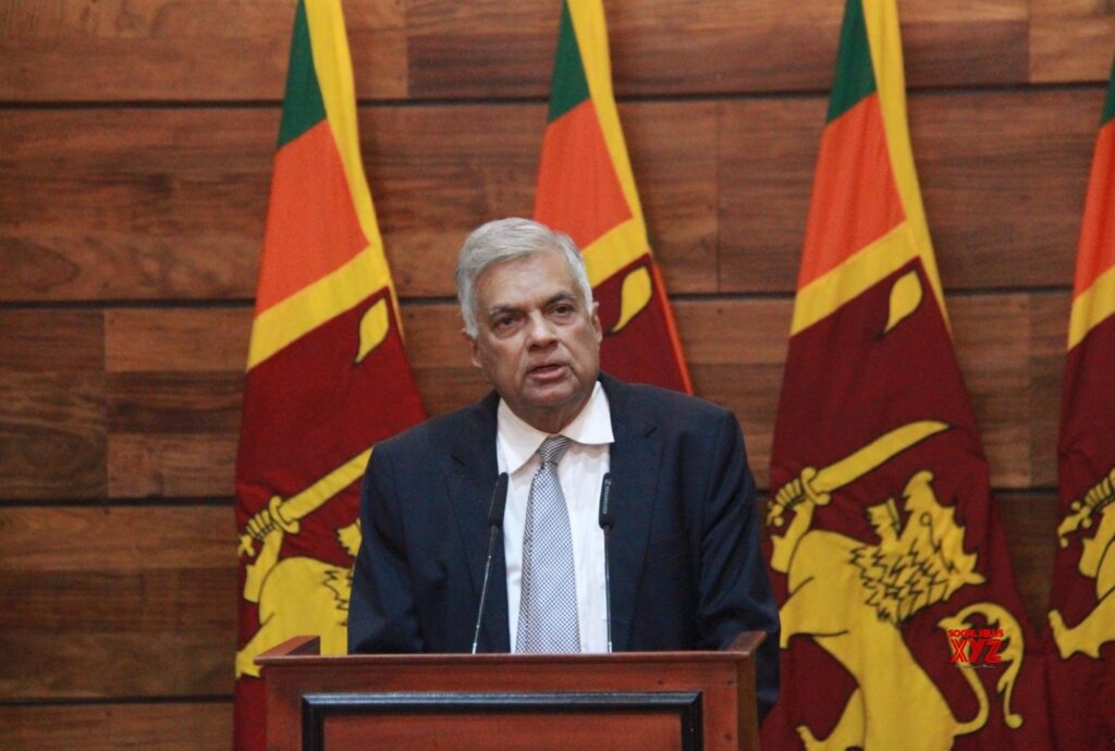 Sri Lankan President Ranil Wickremesinghe