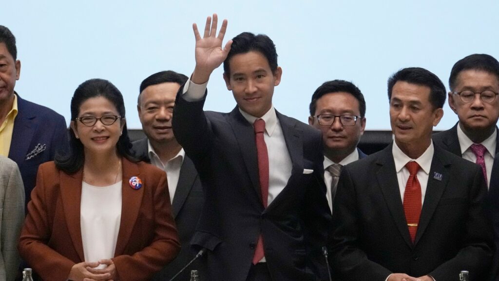 Move Forward Party leader and prime ministerial candidate Pita Limjaroenrat
