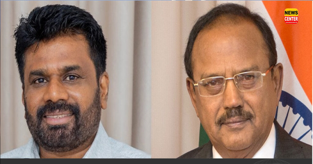 Dissanayaka anura-kumara- with Ajit doval