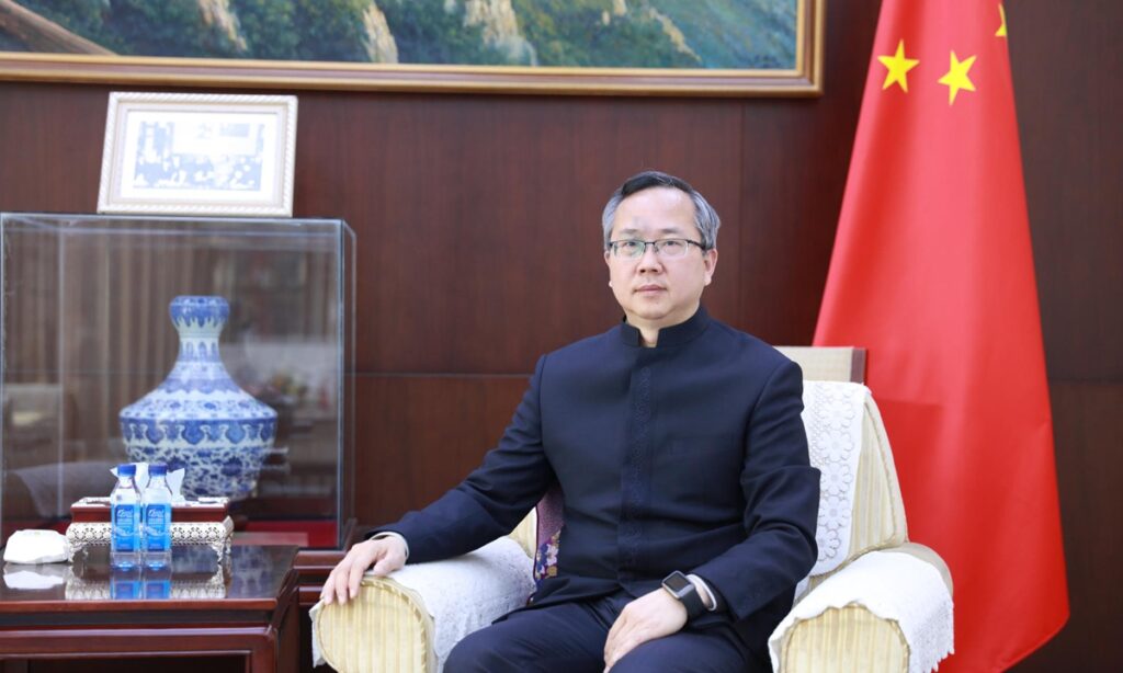 Chinese envoy to Nepal Chen Song