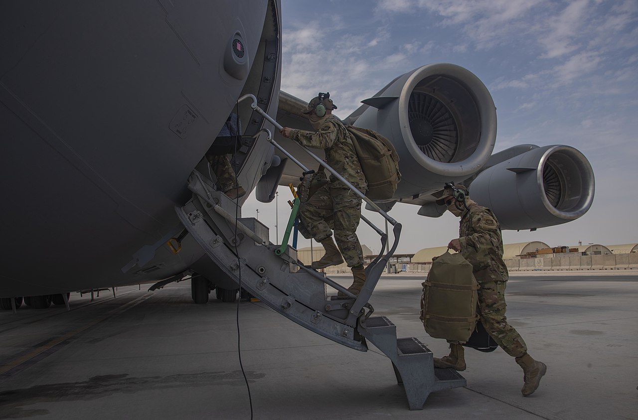 US troops returning from Afghanistan