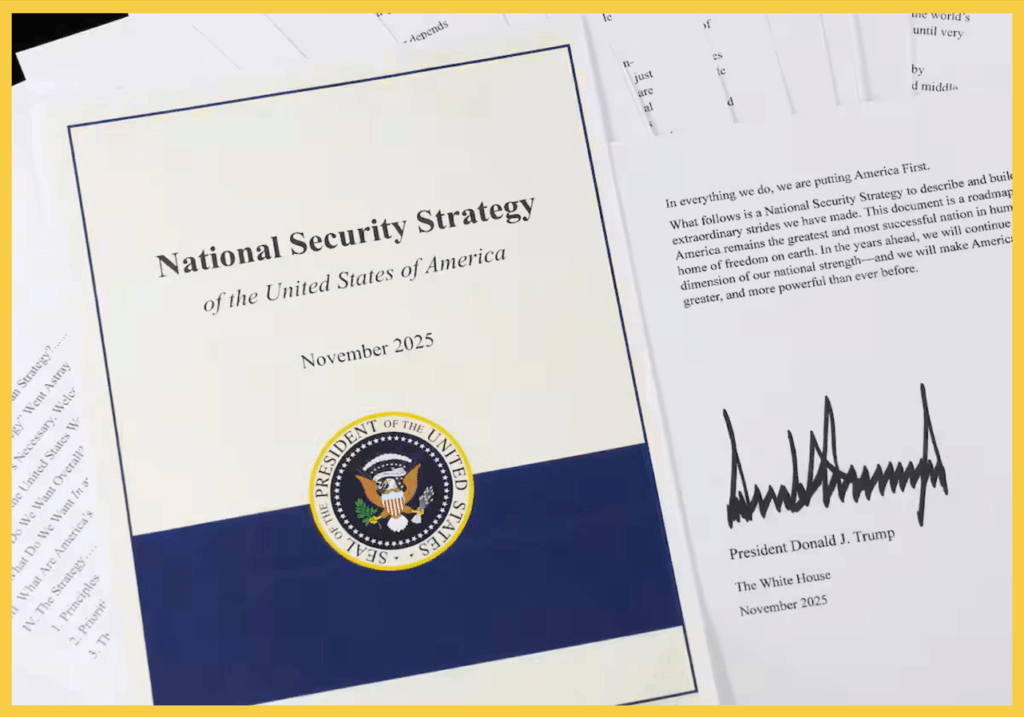 2025 US National Security Strategy document