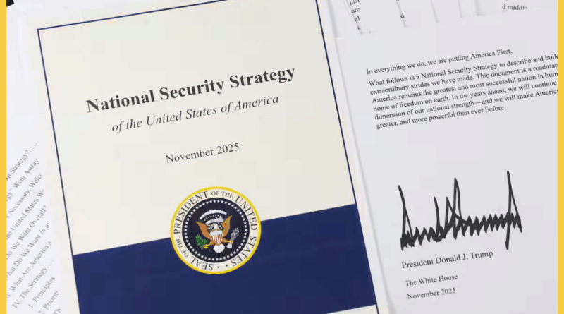 2025 US National Security Strategy document