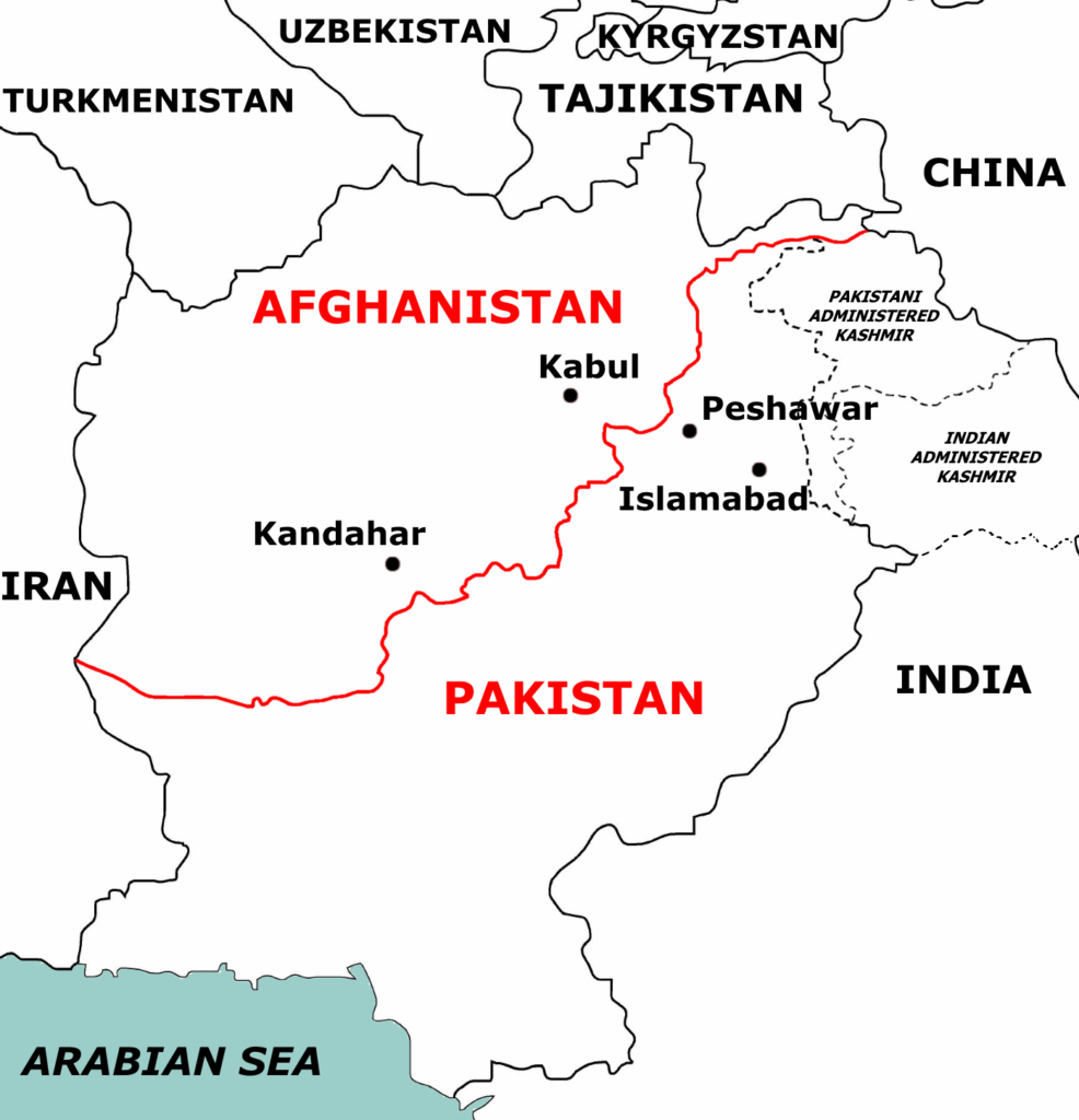 Durand Line Afghanistan-Pakistan_border